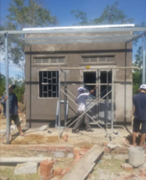 Hoạt động từ thiện xây dựng nhà tình thương Ninh Thuận