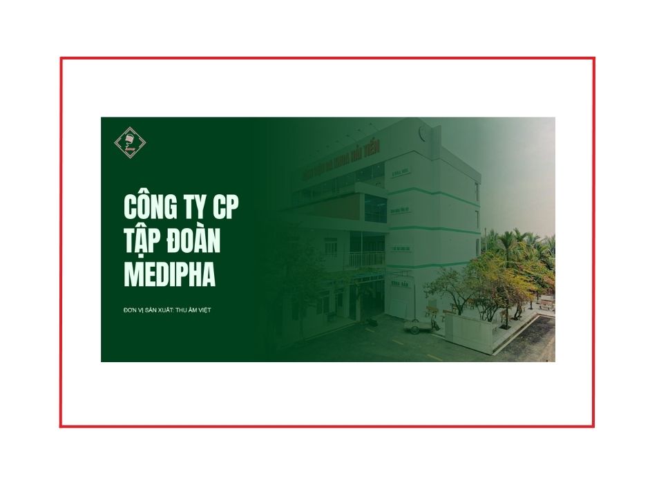 DỰ ÁN SÁNG TÁC NHẠC THƯƠNG HIỆU CÔNG TY MEDIPHA