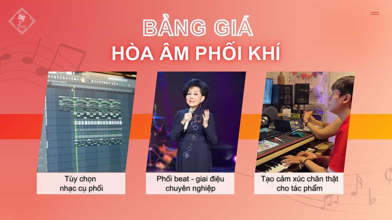 hòa âm phối khí giá rẻ