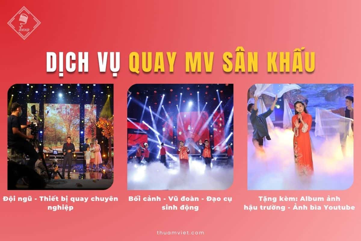 quay mv sân khấu