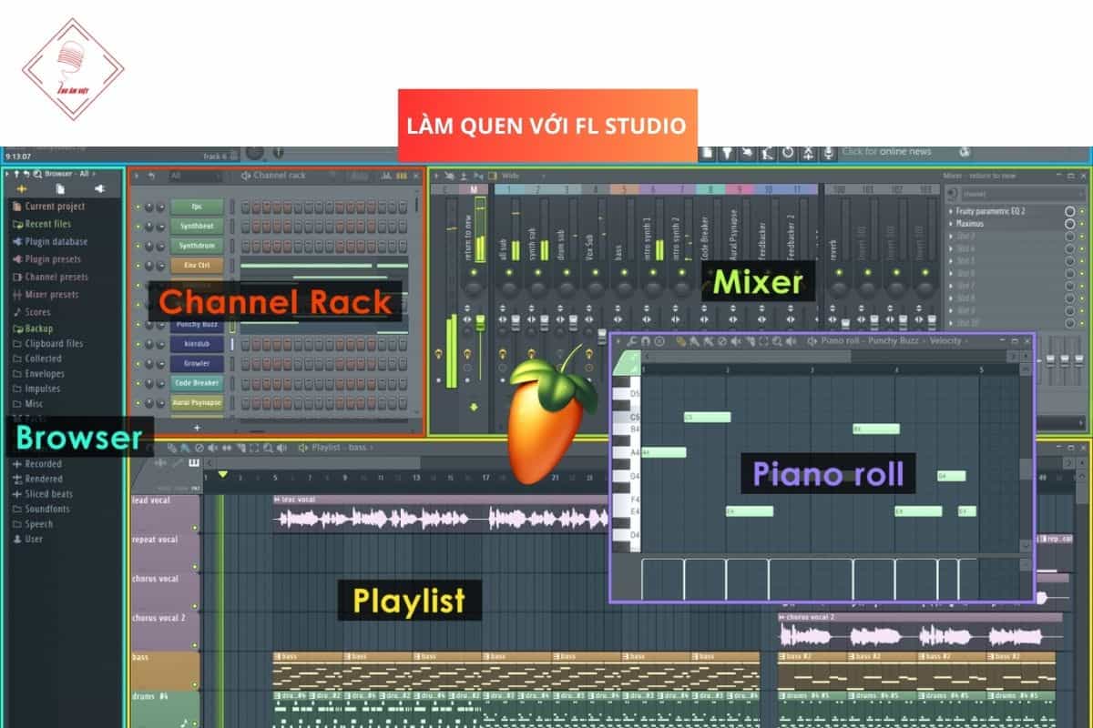 cach su dung phan mem fl studio 12