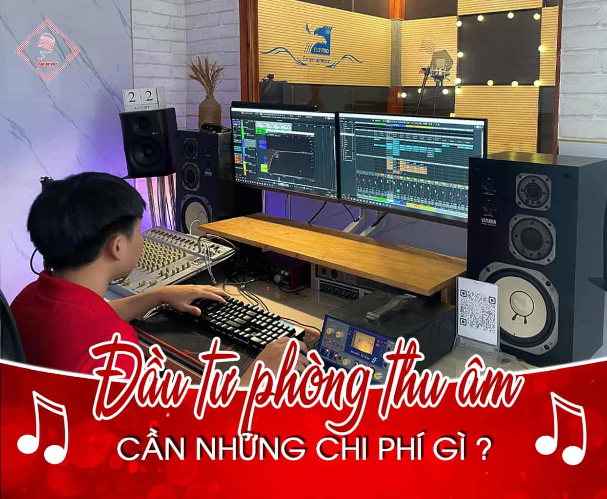 Chi phí đầu tư mở phòng thu âm hết bao nhiêu?