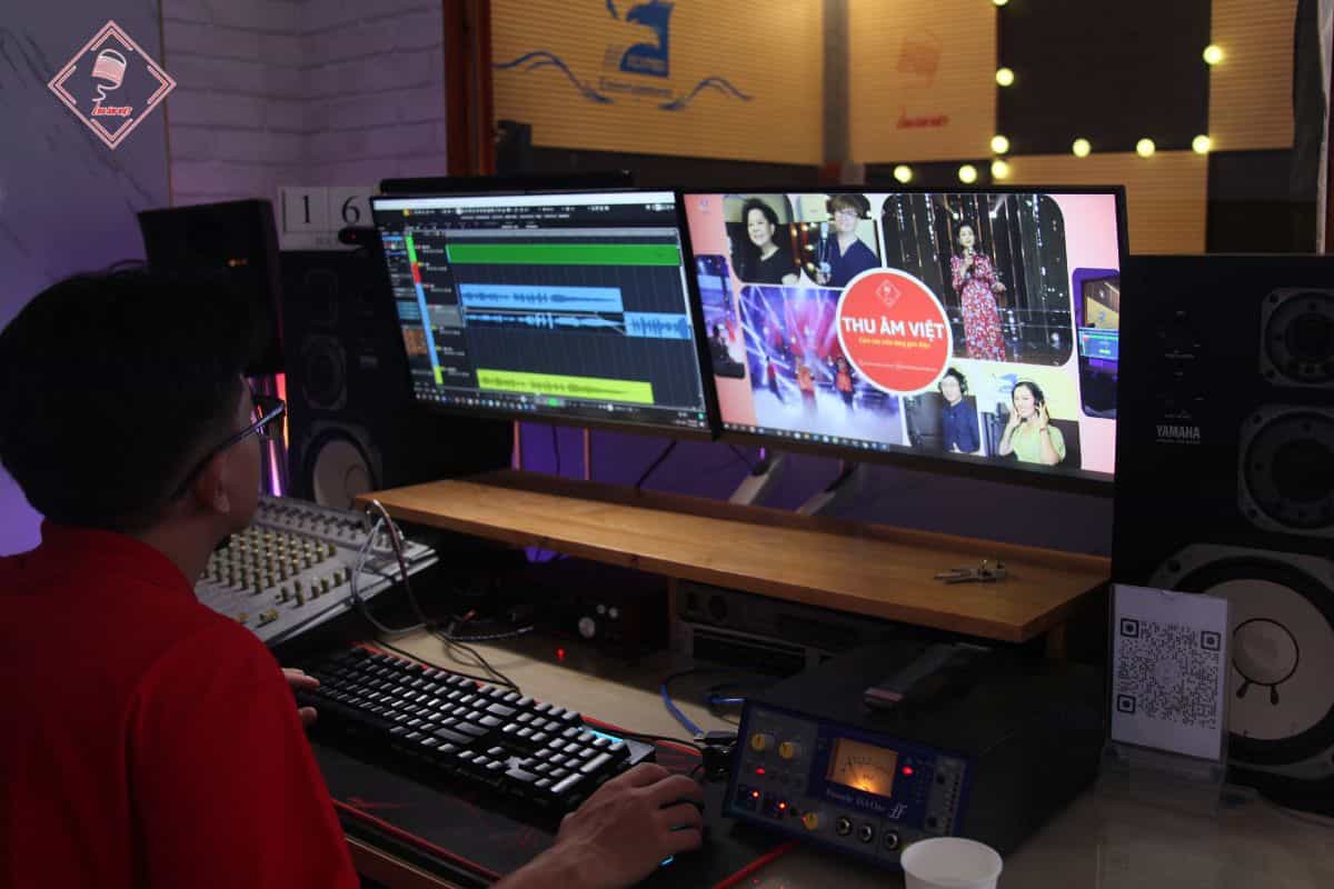 mixing vocal và beat