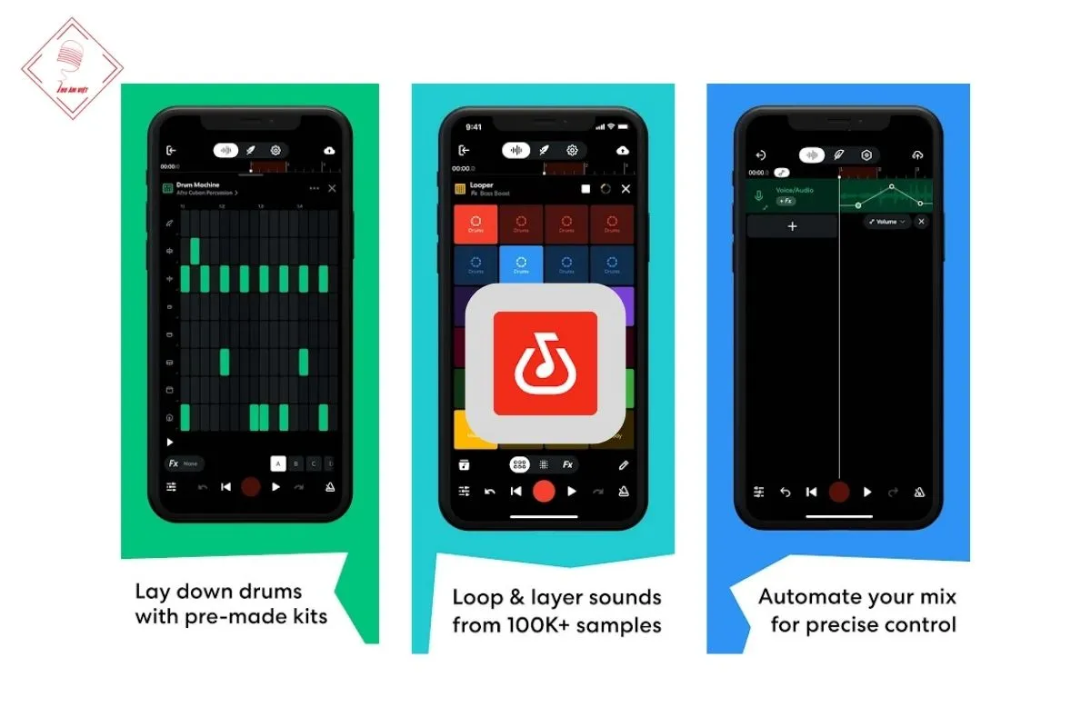 sáng tác nhạc trên điện thoại bằng bandlab