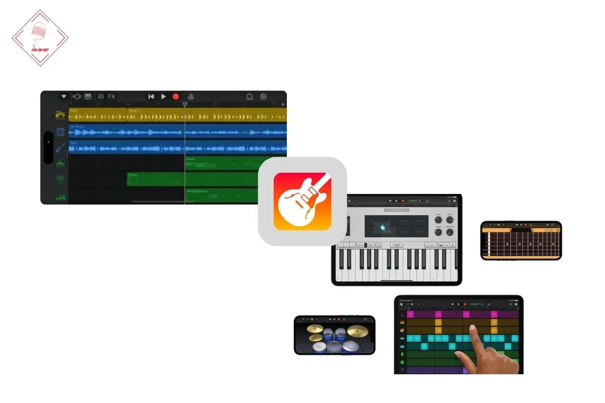 phần mềm sáng tác nhạc trên iphone garageband