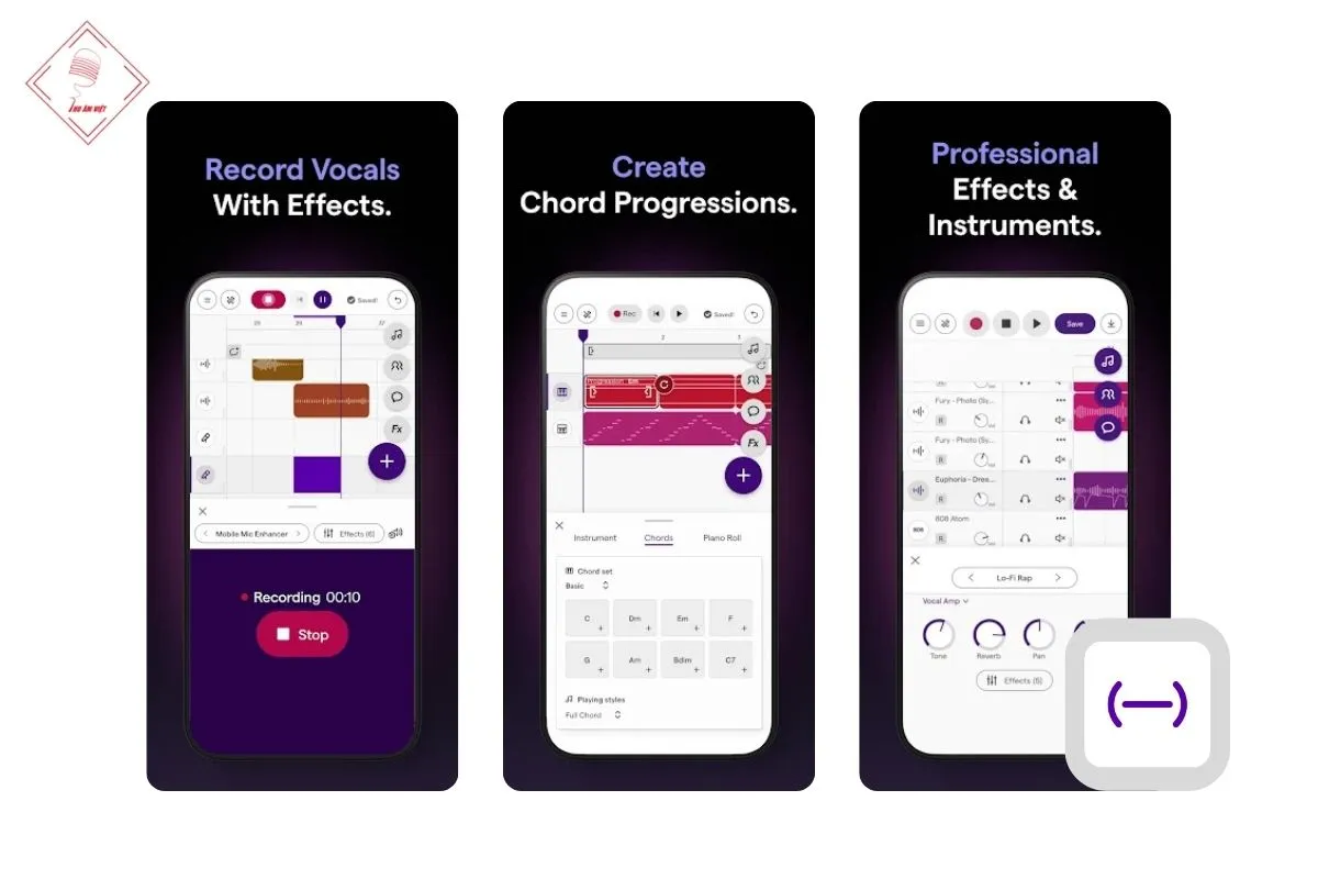 Ứng dụng sáng tác nhạc trên điện thoại Soundtrap