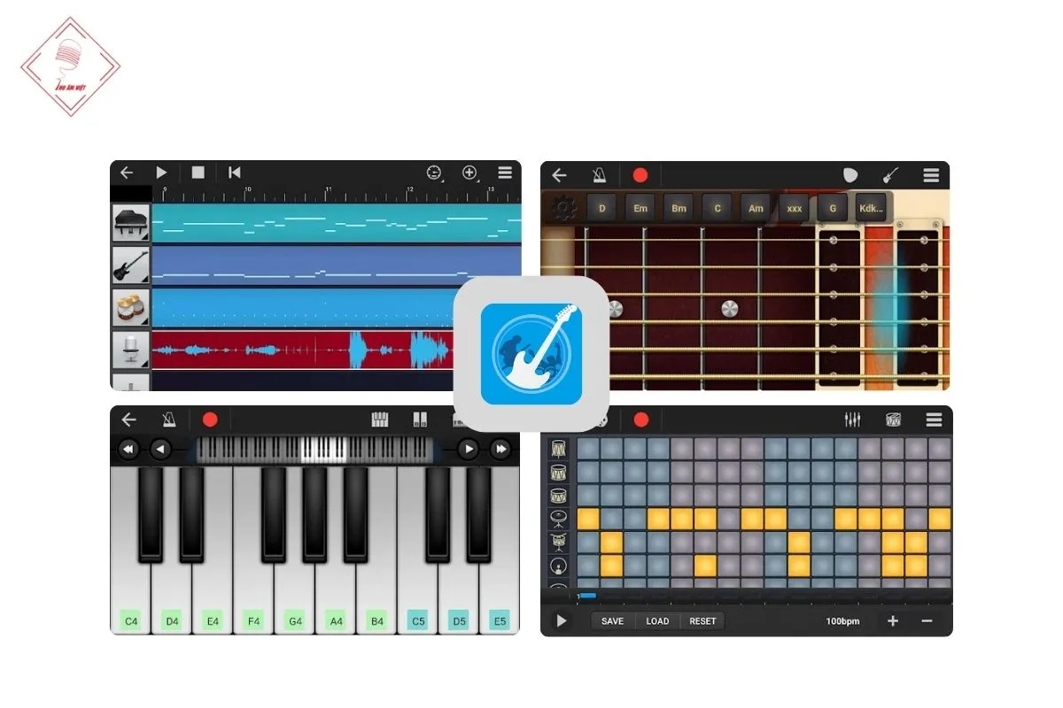 phần mềm sáng tác nhạc trên android walkband