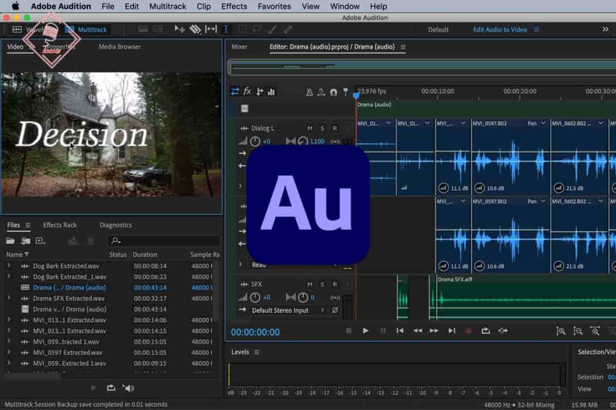Phần mềm thu âm Adobe Audition