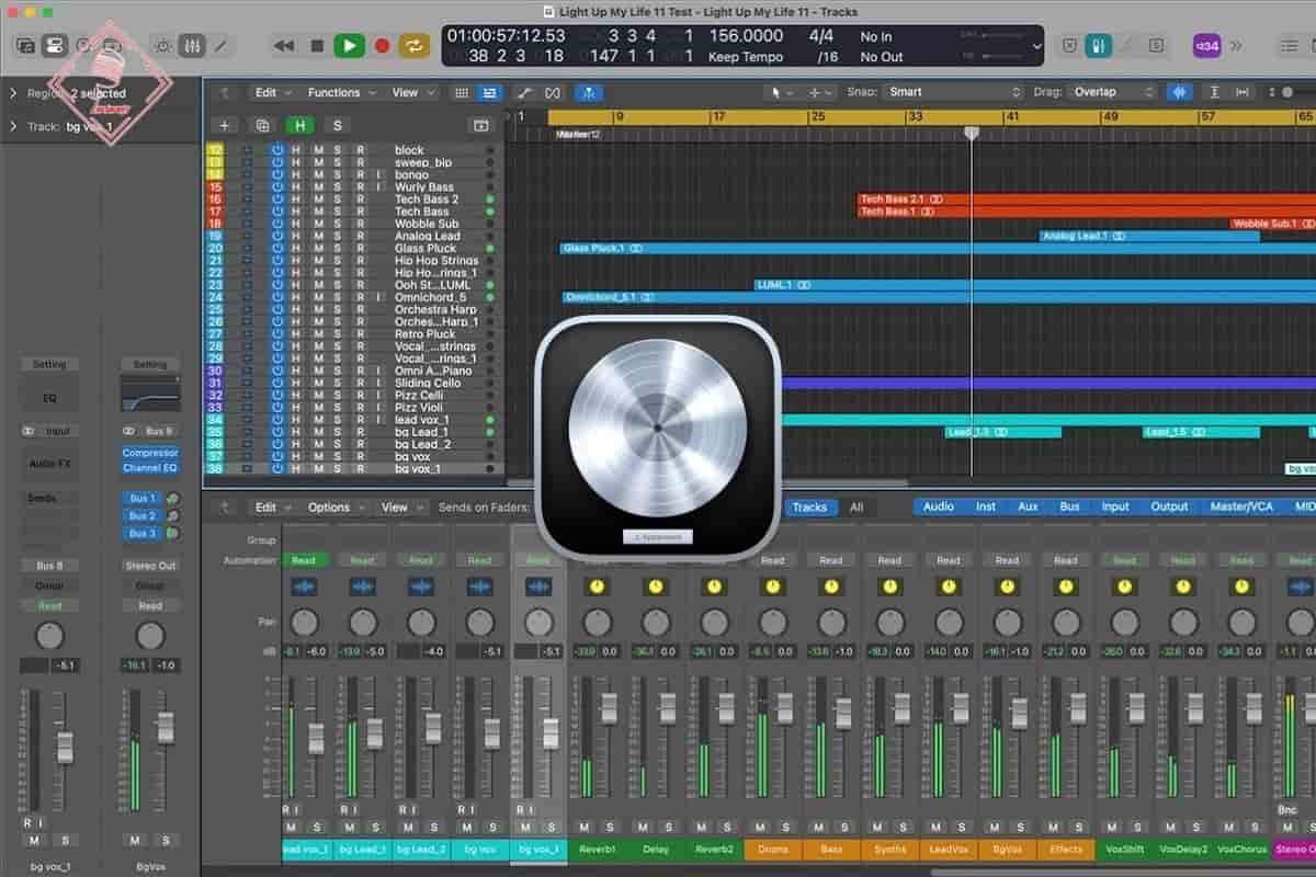Phần mềm thu âm Logic Pro X