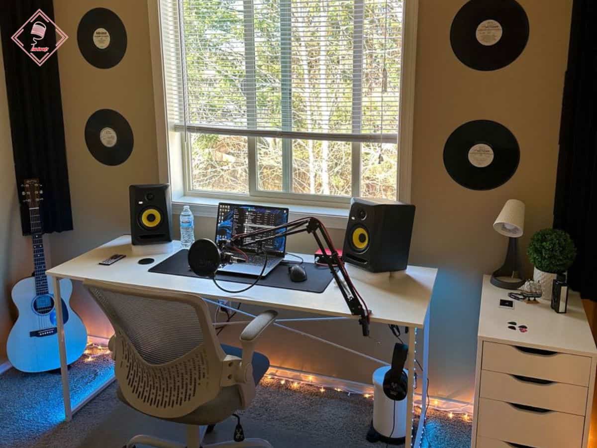 ảnh phòng thu âm đẹp