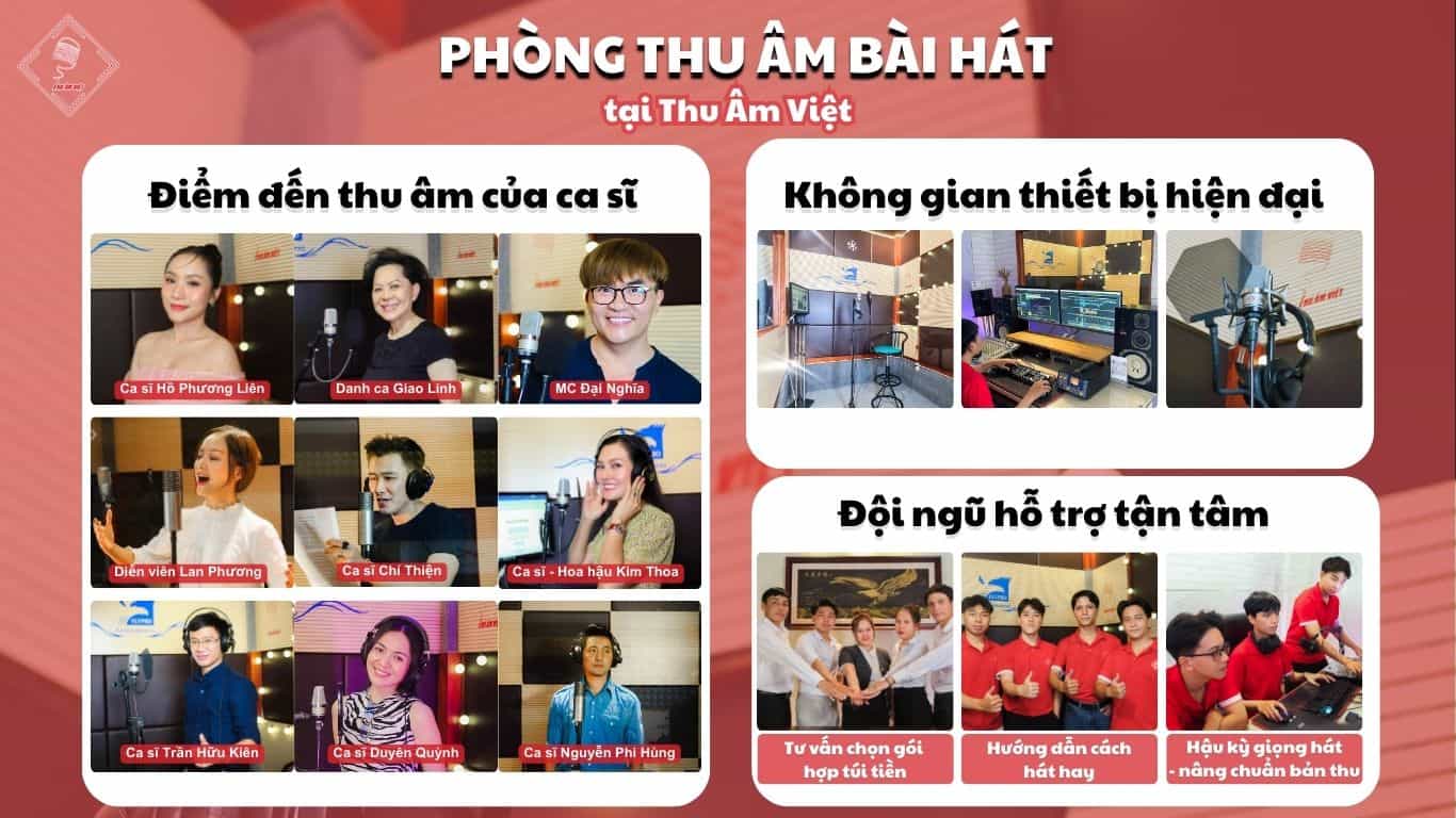 phòng thu âm chuyên nghiệp