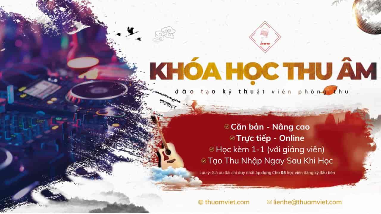 Khóa Học Thu Âm Chuyên Nghiệp